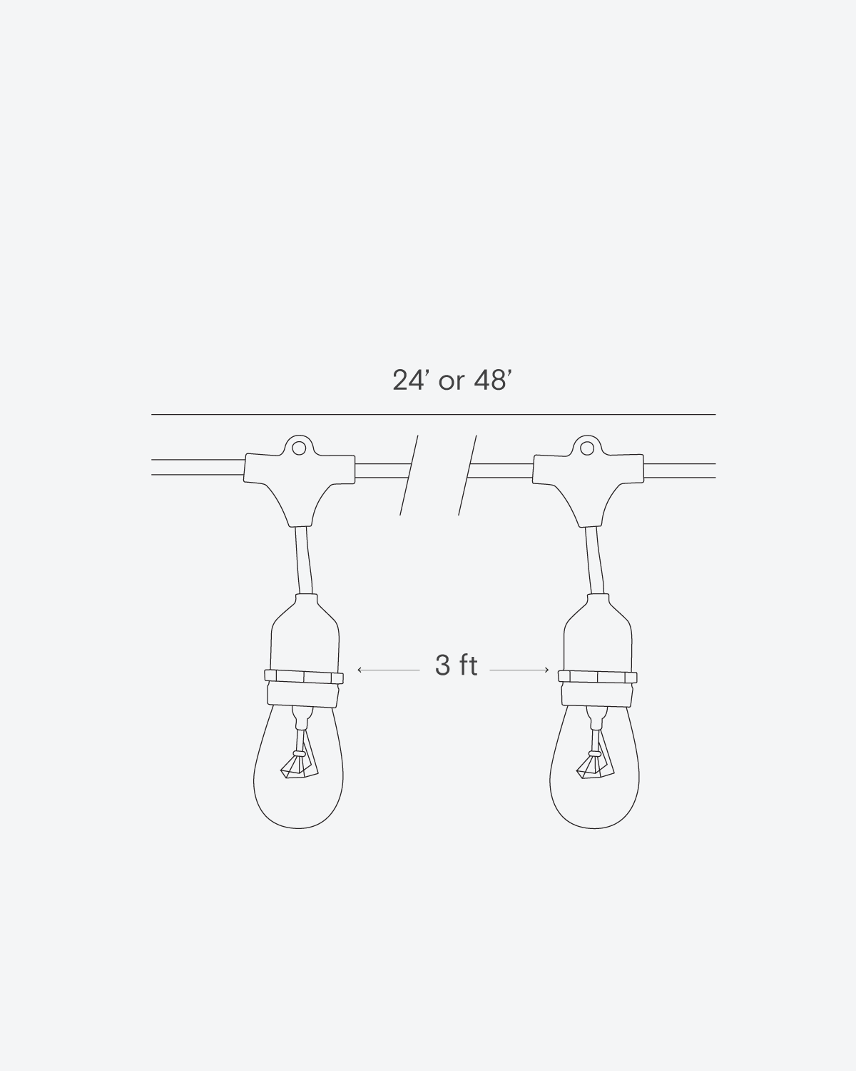 Ambience Incandescent Plug-in String Lights 11W - Image 6
