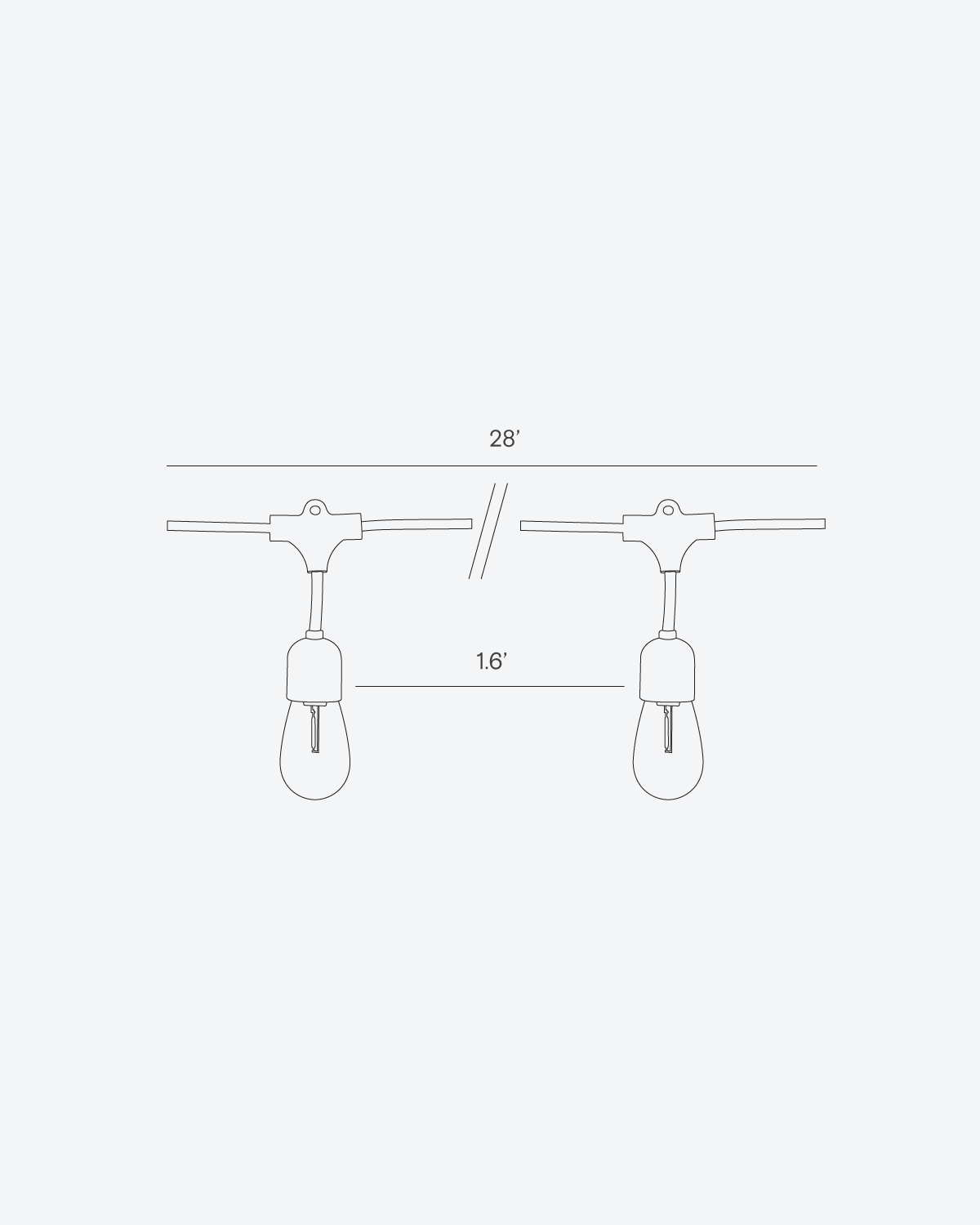Glow Solar Hanging String Lights - Image 7
