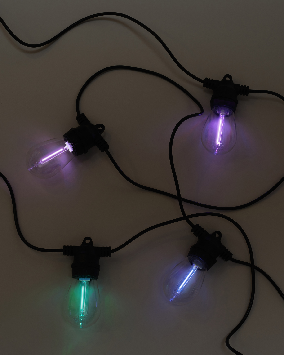 RGB Hybrid Plug-in & Solar String Lights - Image 2